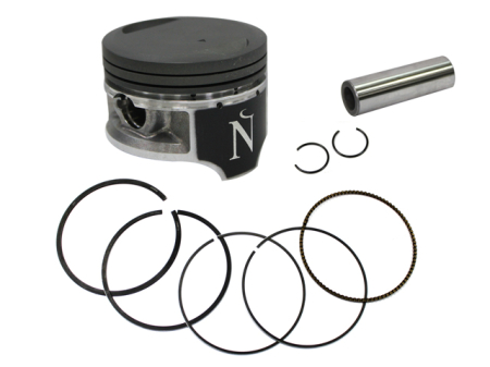 Pistoane pentru motoare 4T - NAMURA - piston KAWASAKI KLF 220 BAYOU '88-'02 - 67,95MM=+1,00MM - W4670M07000 - segmenti NA-20001-4R