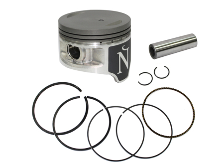 Pistoane pentru motoare 4T - NAMURA - piston KAWASAKI KLF 300 '86-'04, KEF300 '95-'03, KVF300 '99-'03 - 76,95MM=+1,00MM - 8597D100 - segmenti NA-20000-4R