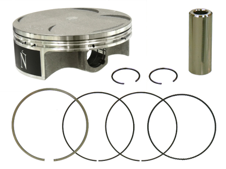 Pistoane pentru motoare 4T - NAMURA - piston KAWASAKI KXF 450 '06-'14/ KLX450R A - HC=12,8:1 - segmenti NX-20045R