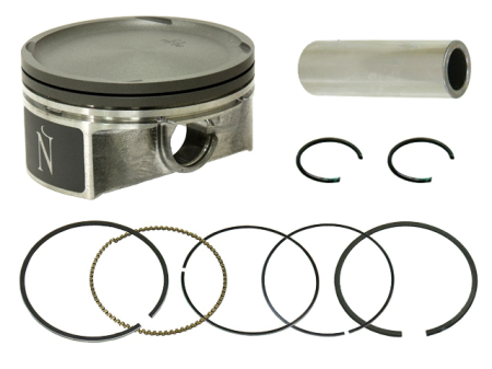 Pistoane pentru motoare 4T - NAMURA - piston POLARIS SPORTSMAN 850 87,44MM TWIN cilindru - 09-14 - +0,50MM - segmenti NA-50012-2R