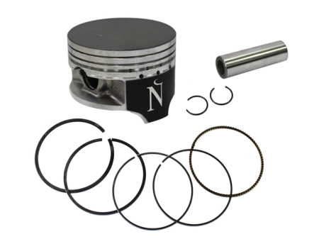 Pistoane pentru motoare 4T - NAMURA - piston SUZUKI LTZ 250 QUADSPORT '04-'09, LTF250 QUADRUNNER/OZARK '88-'12 - 66,46MM=+0,50MM - segmenti NA-30000-2R