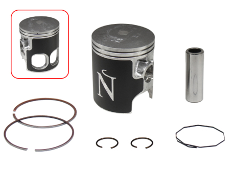 Pistoane pentru motoare 2T - NAMURA - piston YAMAHA DT 125 LC '75-'92 - DT125 - 57,96MM=+2,00MM - 8003D200 - segmenti NX-40010-8R