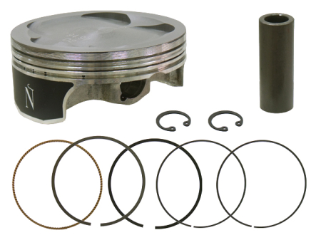 Pistoane-Segmenți-Bolțuri - NAMURA - piston YAMAHA YZF 450 '03-'09, WRF 450 '03-'13 HYPERDRYVE - YZ450F - WR450F - 94,97MM = SEL.C - segmenti NA-40009R