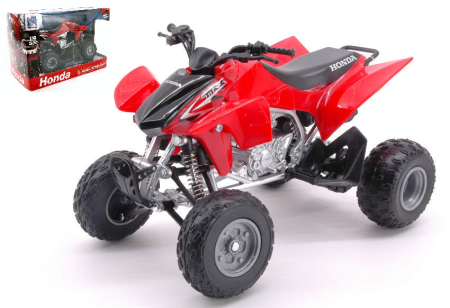 Idei de Cadou - NEW RAY [1:12] - ATV-QUAD HONDA TRX450R RED
