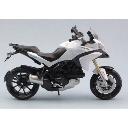 Machete - NEW RAY [1:12] - Ducati MULTISTRADA 1200S WHITE [nou]