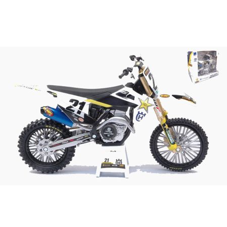 Idei de Cadou - NEW RAY [1:12] - Husqvarna N.21 JASON ANDERSON [nou]