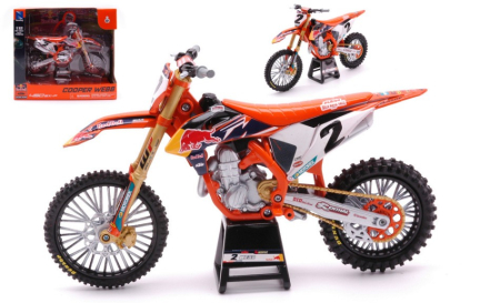Machete - NEW RAY [1:12] - KTM RED BULL 450 SX-F N.2 COOPER WEBB