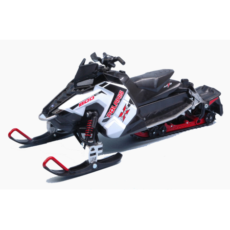 Machete - NEW RAY [1:16] - POLARIS 800 SWITCHBACK PRO-X SNOWMOBILE WHITE [nou]