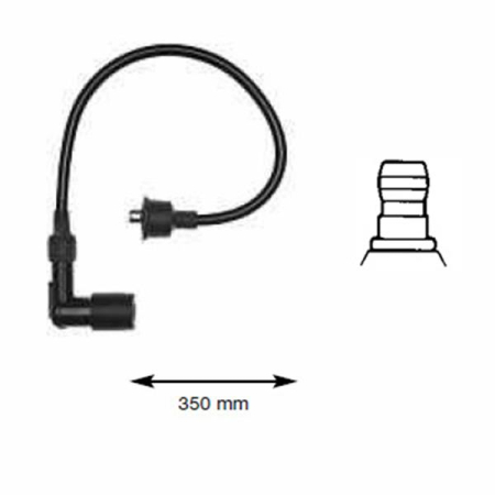 Bujii si accesorii - NGK - Fisa [cablu bujii] RC-X140