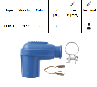 Bujii si accesorii - NGK - Pipa bachelita LBER-B