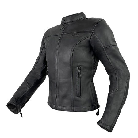 ECHIPAMENTE - Geacă moto din piele damă Nordcode Nala, negru