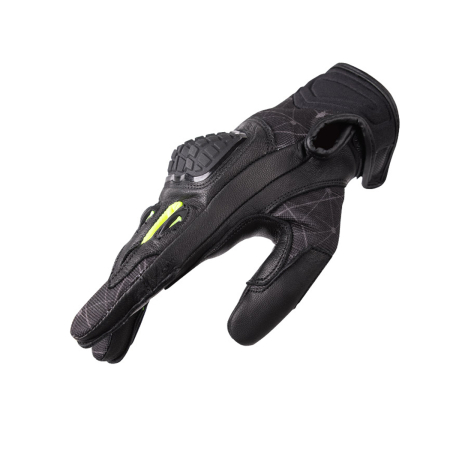 ECHIPAMENTE - Mănuși moto Nordcode Rally de vară, negru/galben fluo