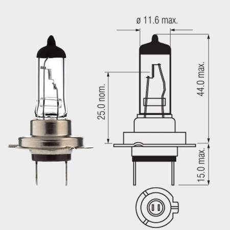 CONSUMABILE SI INTRETINERE - Osram - Bec Halogen 12V - 55W H7 PX26D
