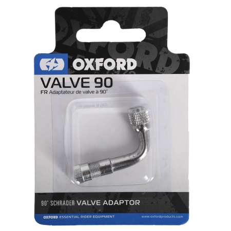 Unelte presiune aer / roti - OXFORD - Adaptor pentru acces la valva 90 grade