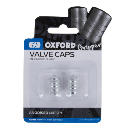 Tuning si cosmetizare - OXFORD - Gripper Valve Caps Silver