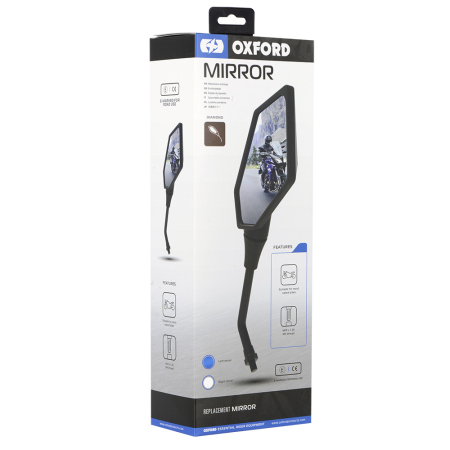 Oglinzi si accesorii - OXFORD - Oglinda DIAMOND - Stanga - Negru