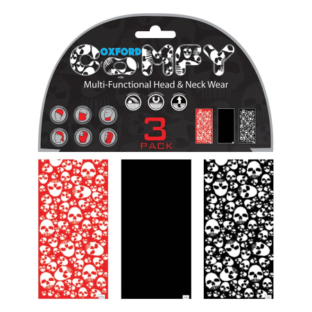 Diverse - OXFORD - Protectie gat si cap COMFY [set 3 bucati] [neck tube]