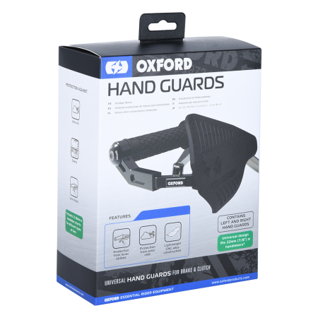 Capete ghidon - OXFORD - Protectii leviere PREMIUM cu deflector - pereche stg/dr