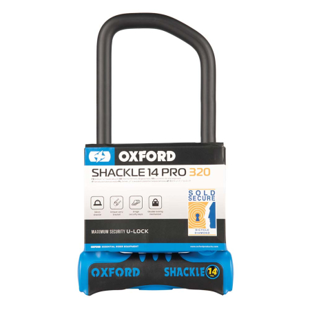 Securitate - OXFORD - Shackle14 Pro U-Lock 320mm x 177MM