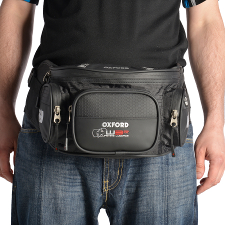 Ghiozdane si genti pentru rider - OXFORD - XW3R WAIST BAG - BLACK