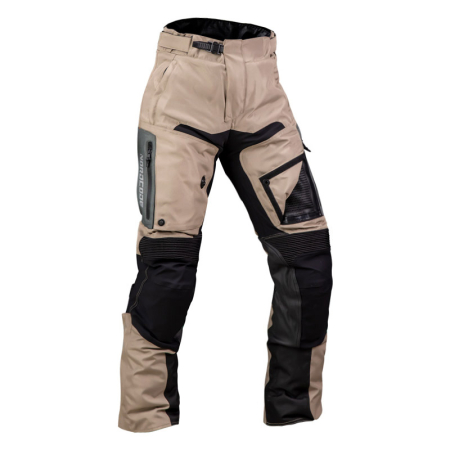 Pantaloni moto damă Nordcode Himalayan adventure 4 sezoane, nisipiu/gri [1]