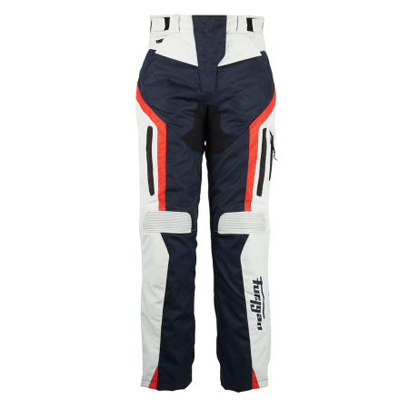 ECHIPAMENTE - Pantaloni moto de damă Furygan Apalaches Lady, albastru/alb/roșu