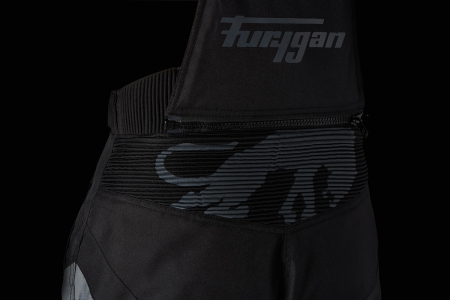 Pantaloni moto de damă Furygan Apalaches Lady, negru [2]