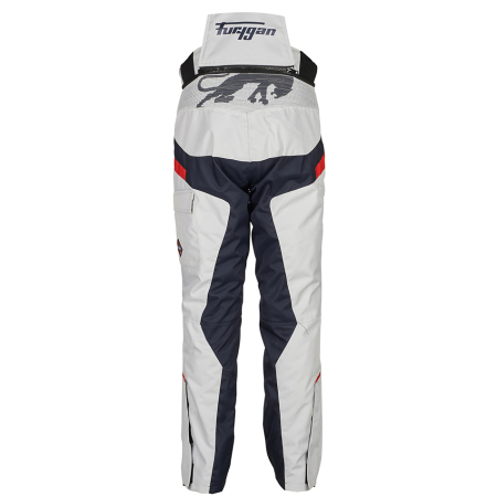 Pantaloni moto Furygan Apalaches, albastru/alb/roșu [1]