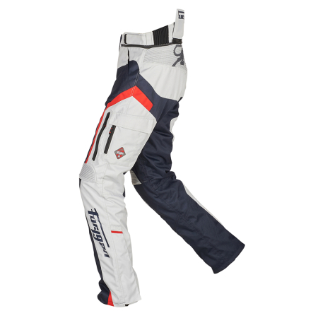 Pantaloni moto Furygan Apalaches, albastru/alb/roșu [2]