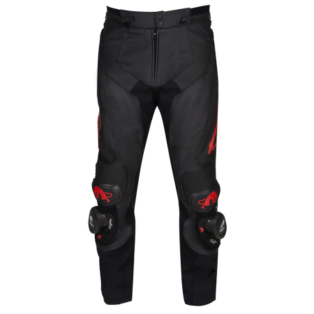 ECHIPAMENTE - Pantaloni moto Furygan Raptor Evo, negru/roșu