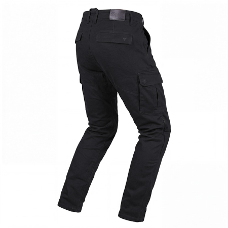 Pantaloni moto Nordcode Cargo V2 Cordura, negru [1]