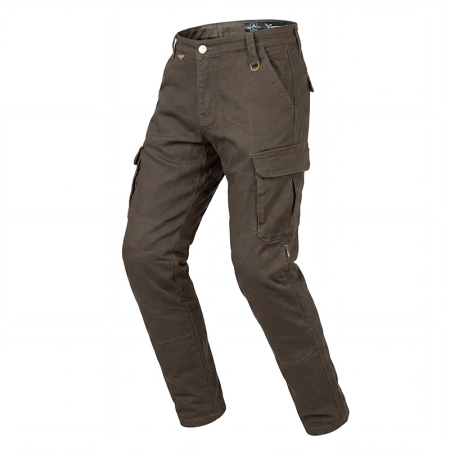 Pantaloni & Blugi - Pantaloni moto Nordcode Cargo V2 Cordura, verde oliv