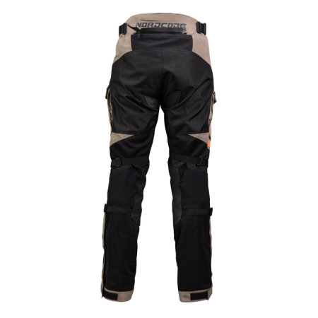 Pantaloni moto Nordcode Dune adventure de vară, nisipiu/portocaliu [1]