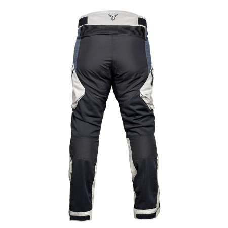 Pantaloni moto Nordcode Escape de vară, negru/gri/albastru [2]