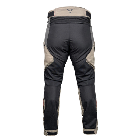 Pantaloni moto Nordcode Escape de vară, negru/gri/nisipiu [2]