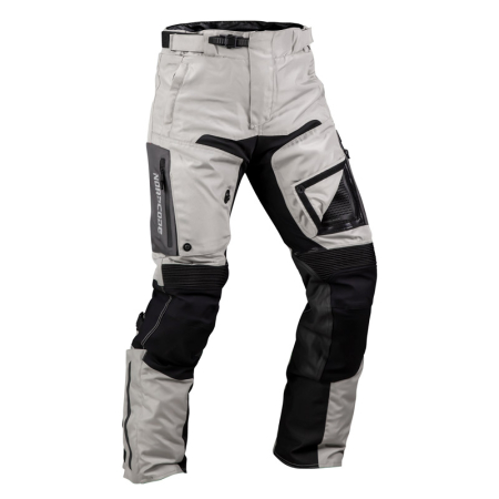 Pantaloni moto Nordcode Himalayan adventure 4 sezoane, negru/gri deschis [1]