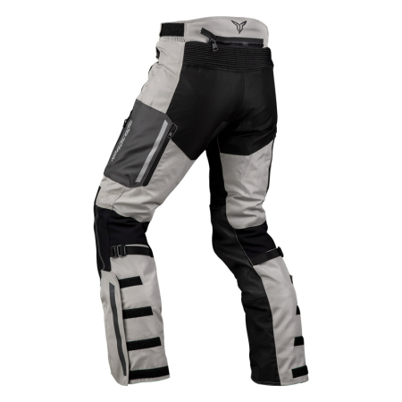 Pantaloni moto Nordcode Himalayan adventure 4 sezoane, negru/gri deschis [2]