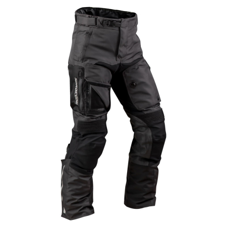 Pantaloni moto Nordcode Himalayan adventure 4 sezoane, negru/gri închis [1]