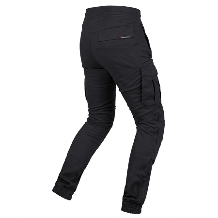 Pantaloni moto Nordcode Joggster super stretch, negru [1]