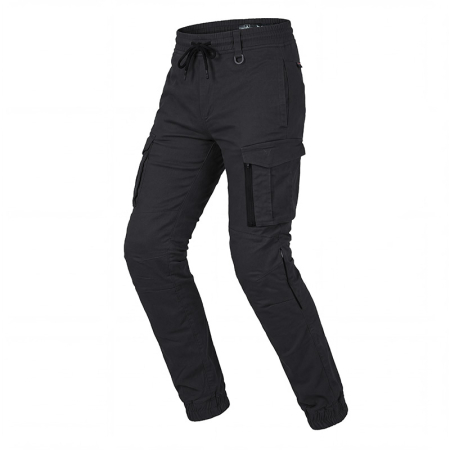Pantaloni & Blugi - Pantaloni moto Nordcode Joggster super stretch, negru