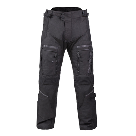 ECHIPAMENTE - Pantaloni moto Nordcode Odyssey touring 4 sezoane, negru total
