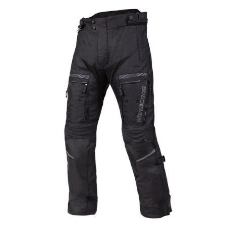 Pantaloni moto Nordcode Odyssey touring 4 sezoane, negru total [1]