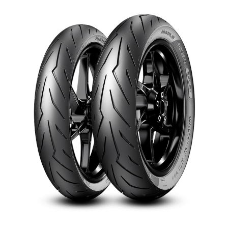 Anvelope moto si scutere - PIRELLI - Anvelopa  100/80-17 DIABLO ROSSO SPORT 52S M/C TL Fata "D/Spate DOT 48/2025