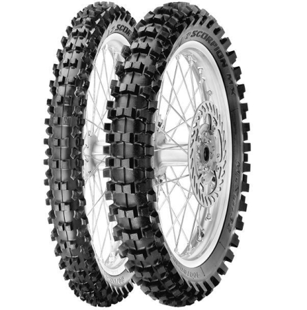Anvelope moto si scutere - PIRELLI - Anvelopa  110/90-19 SCORPION MX32 MID SOFT STADIUM NHS 62M Spate DOT 02/2025