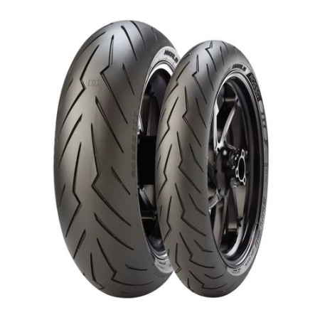 Anvelope moto si scutere - PIRELLI - Anvelopa  190/50ZR17 DIABLO ROSSO III (73W) TL M/C Spate DOT 21-47/2025