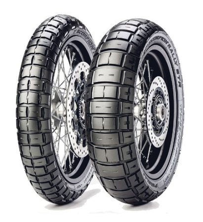 Anvelope moto si scutere - PIRELLI - Anvelopa  90/90-21 SCORPION RALLY STR (A) 54V TL M/C M+S Fata "D DOT 04-44/2025