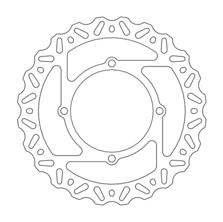 Față - PROX - disc frana fata Kawasaki KX 125/250 '06-14, KXF 250/450 '06-14 wave