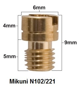 Jicloare - PROX - jiclor principal Mikuni tip N102/221 diametru #137,5 ( 1 szt. )