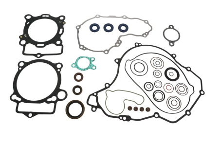 Set garnituri complete si Top End motor - PROX - set garnituri cu set simeringuri motor KTM sx-f 250 '23-'25,EXC-F 250 '24-'25, Husqvarna fc>fe 250 '23-'25, gas gas mc>ec>ex 250 F '24-'25