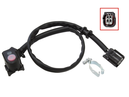 Întrerupătoare și comutatoare hartă aprindere - PSYCHIC - buton oprire motor kill switch HONDA CRF 250R '15-17, CRF 450R '15-16 (lungime PRZEWODU 46,5CM) (OEM: 35130-KRN-A91)